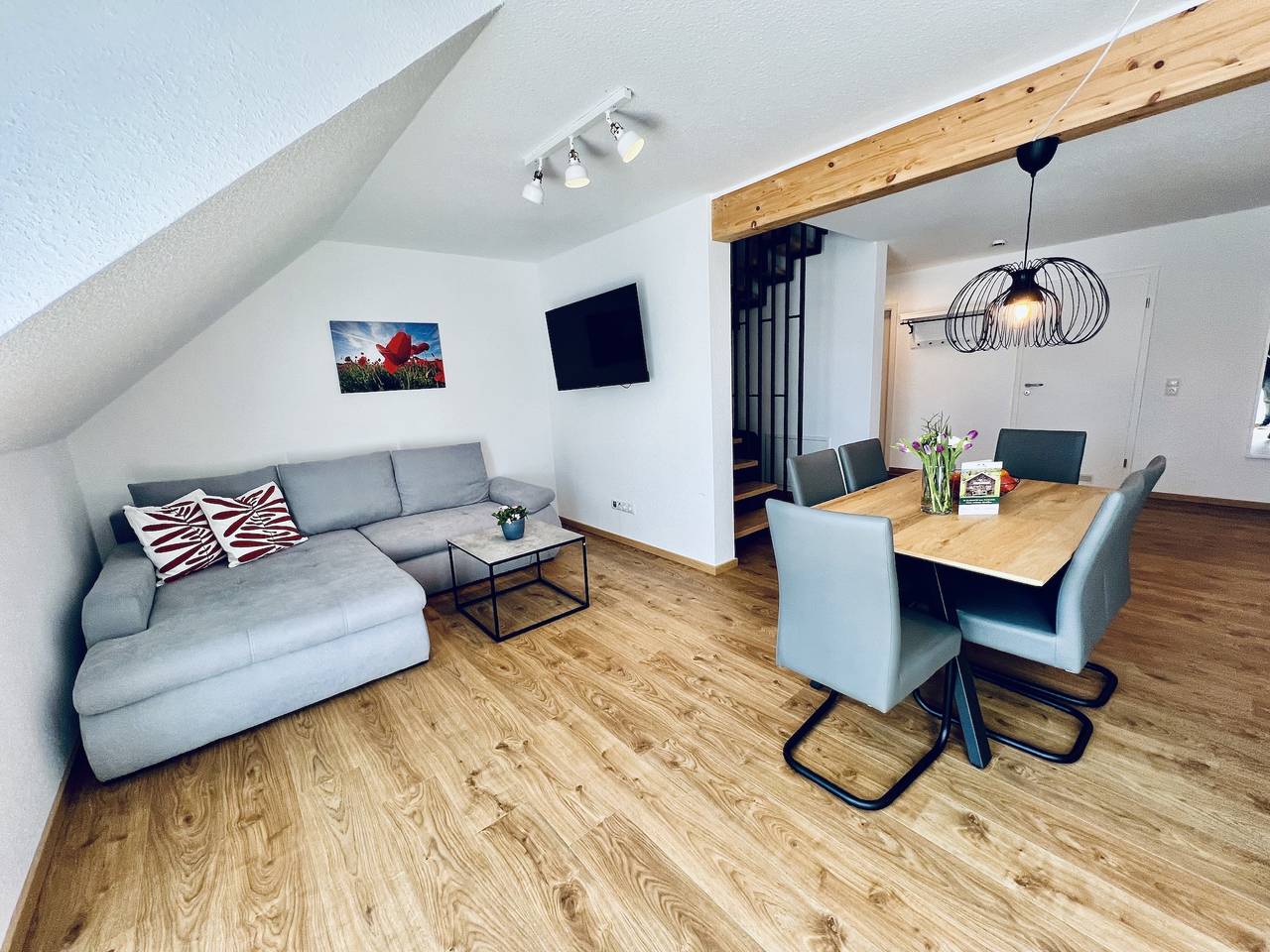 Ganze Ferienwohnung, Braviscasa Stadthaus Kaiserstuhl - Ferienwohnung S9 Nina, mit 93qm, 2 Schlafzimmer, max. für 5 Personen in Endingen am Kaiserstuhl, Endingen