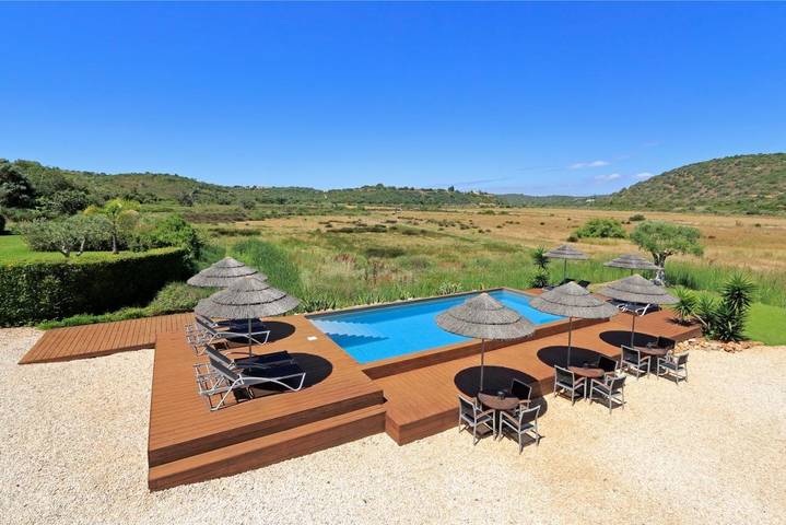 Alojamiento y desayuno para 2 personas, con piscina además de vistas y jardín en Silves - 2
