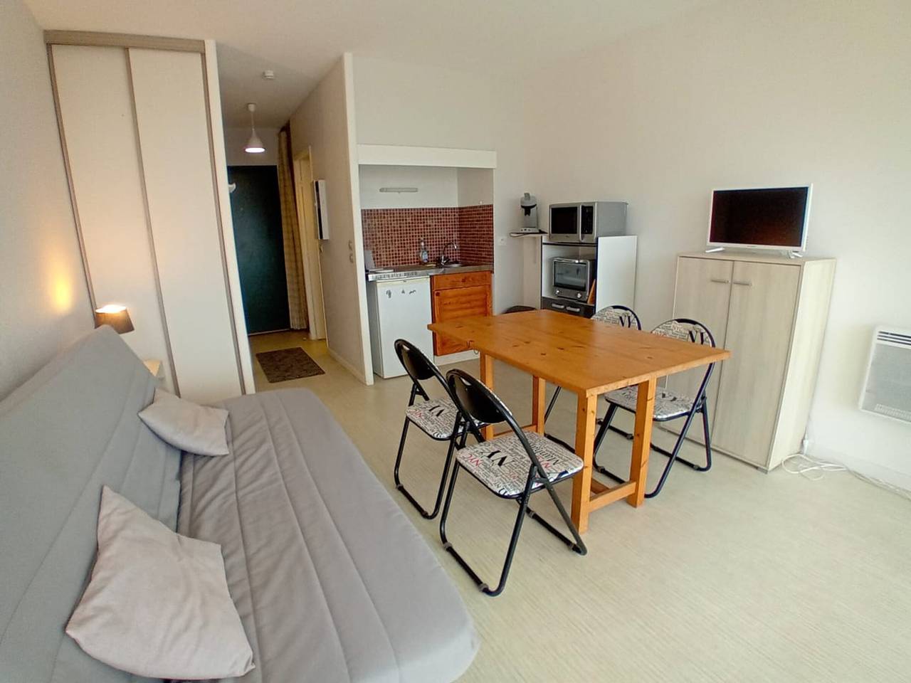 Appartement entier, Studio avec terrasse et parking à deux pas des plages in Capbreton, Côte d’Argent
