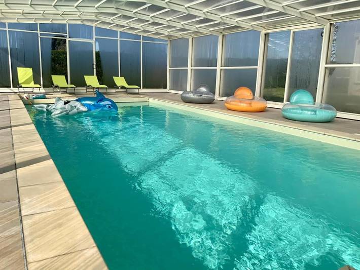 Location de vacances pour 12 personnes, avec jardin et piscine à Maslives - 2