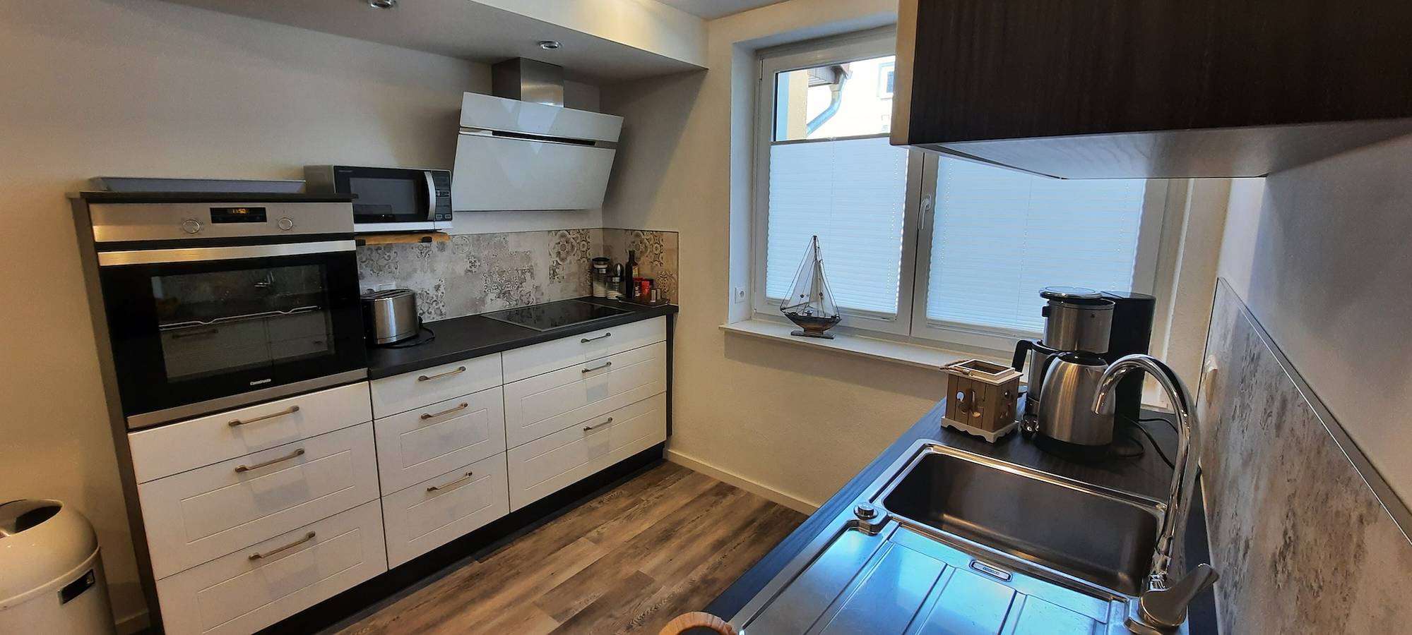 Ganze Wohnung, Ferienwohnung Leinelume mit privater Terrasse, Gemeinschaftsgarten und Wlan in Züssow, Vorpommern Greifswald