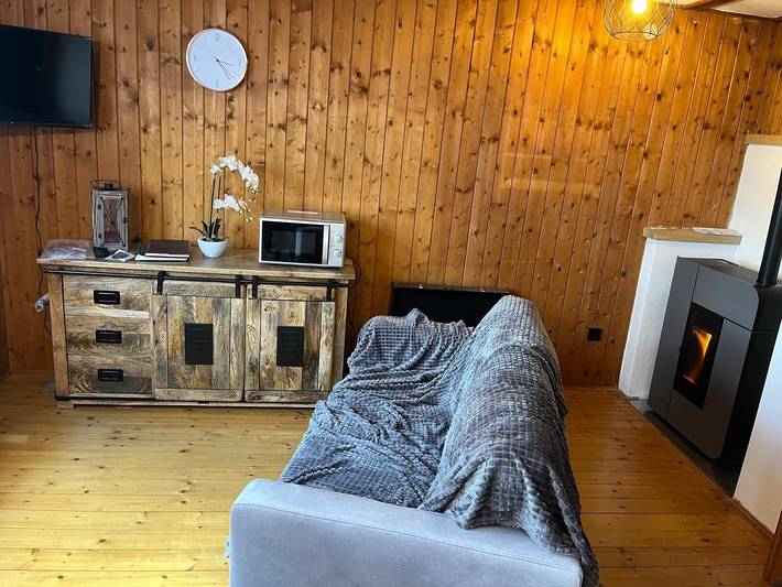 Maison de vacances 'Urige Idyllische Hütte Mit Sauna' avec jardin privé in Grainet, Šumava Mountains