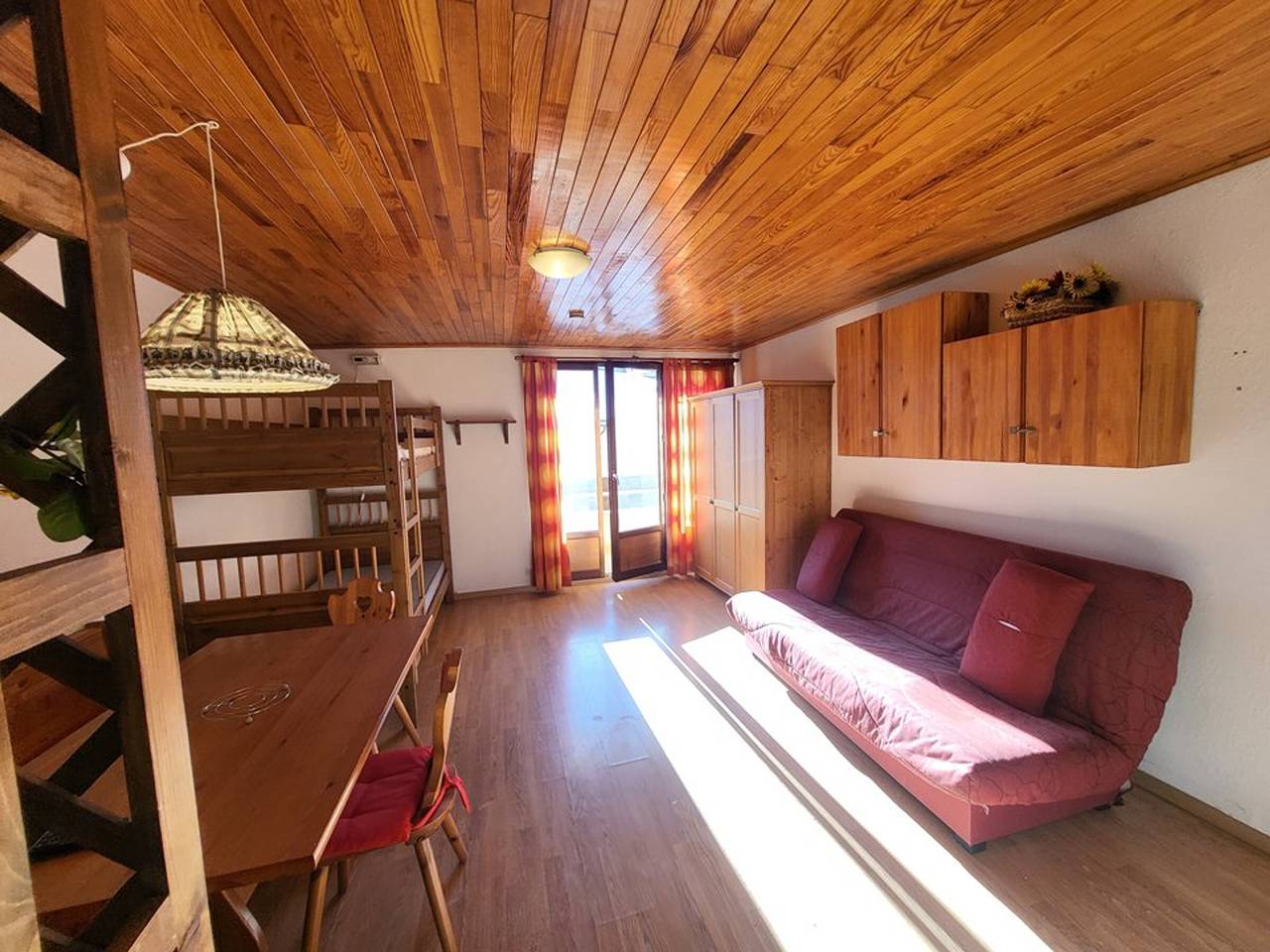 Entire studio, Cozy Studio with Parking in Montgenèvre in Montgenèvre, Briançon region