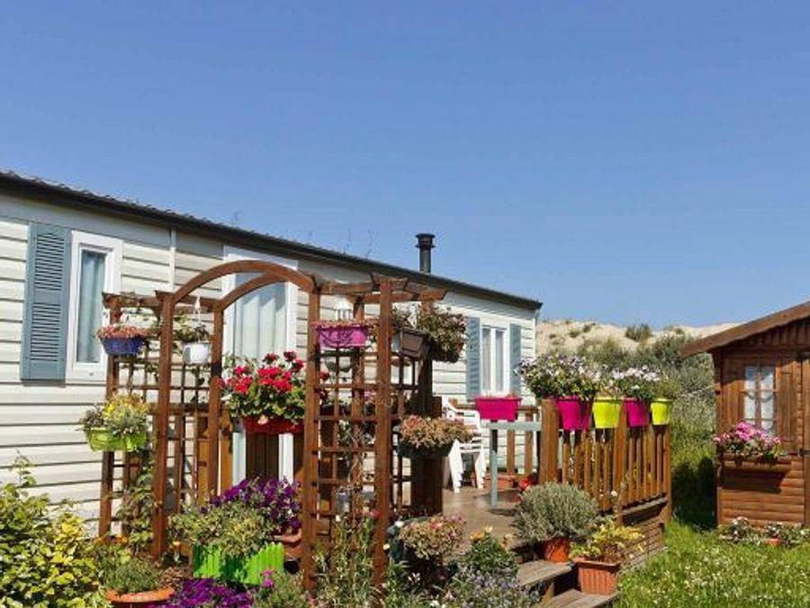 Camping Mer et Vacances - Accommodatie 2 personen - Ongewoon Baroudeur 2 Personen zonder sanitair, foto 14
