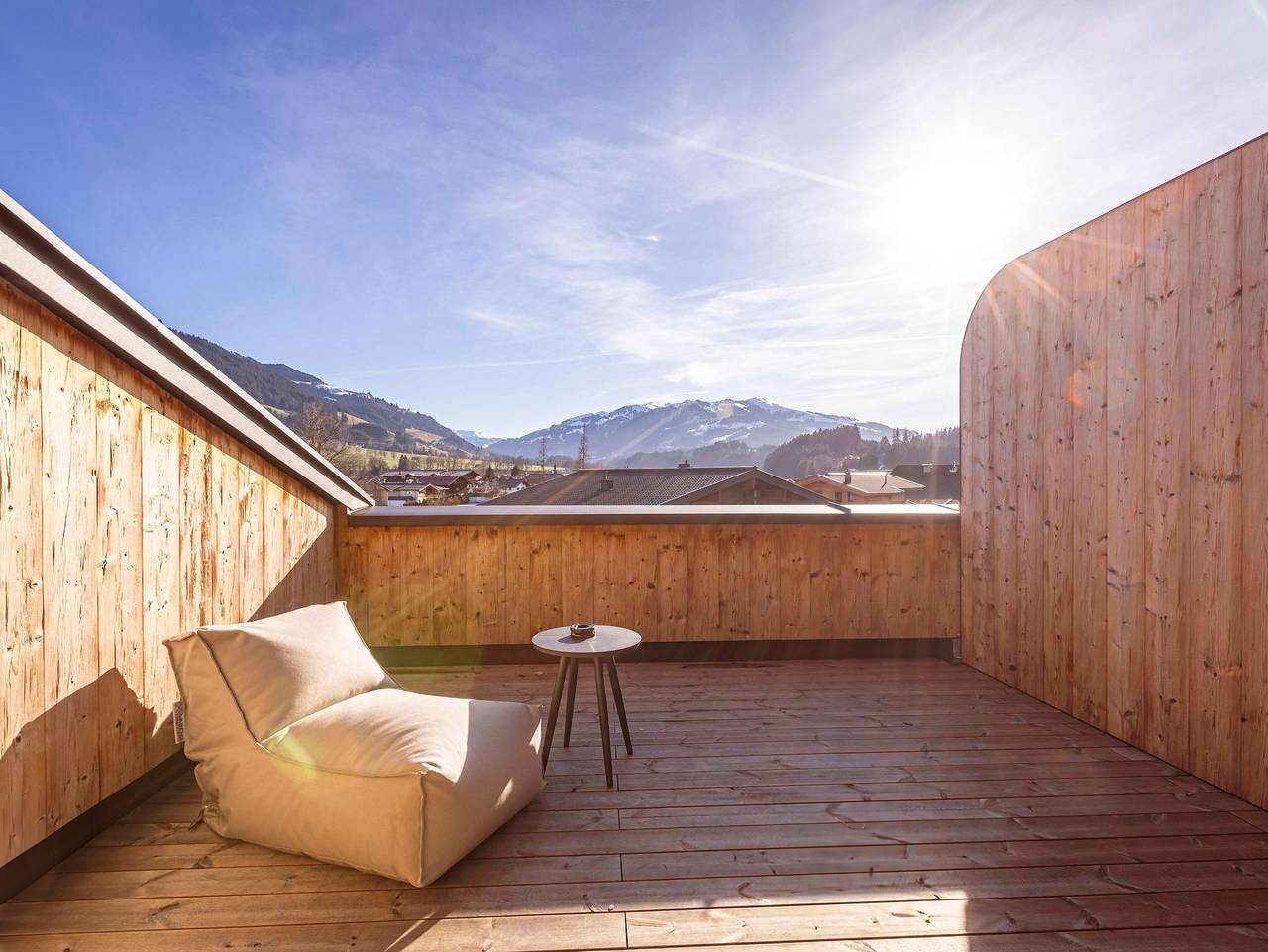 Ganze Ferienwohnung, Kitzbühel Suites - Premium Apartment mit 1 Schlafzimmer (A) in Oberndorf in Tirol, Kitzbüheler Alpen