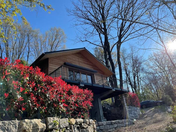 Ferienhaus für 6 Personen, mit Garten und Balkon