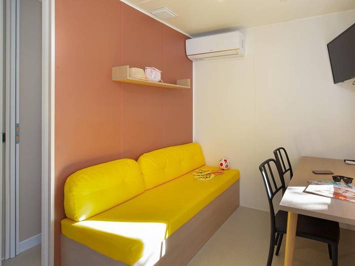 Camping La Pinède - Mobilheim 2 personen - Duo Rosmarin 20m² in Gréoux-les-Bains, Alpes-de-Haute-Provence