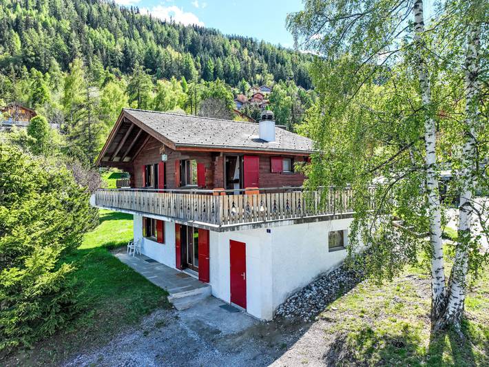 Ferienhaus für 6 Personen, mit Garten und Ausblick