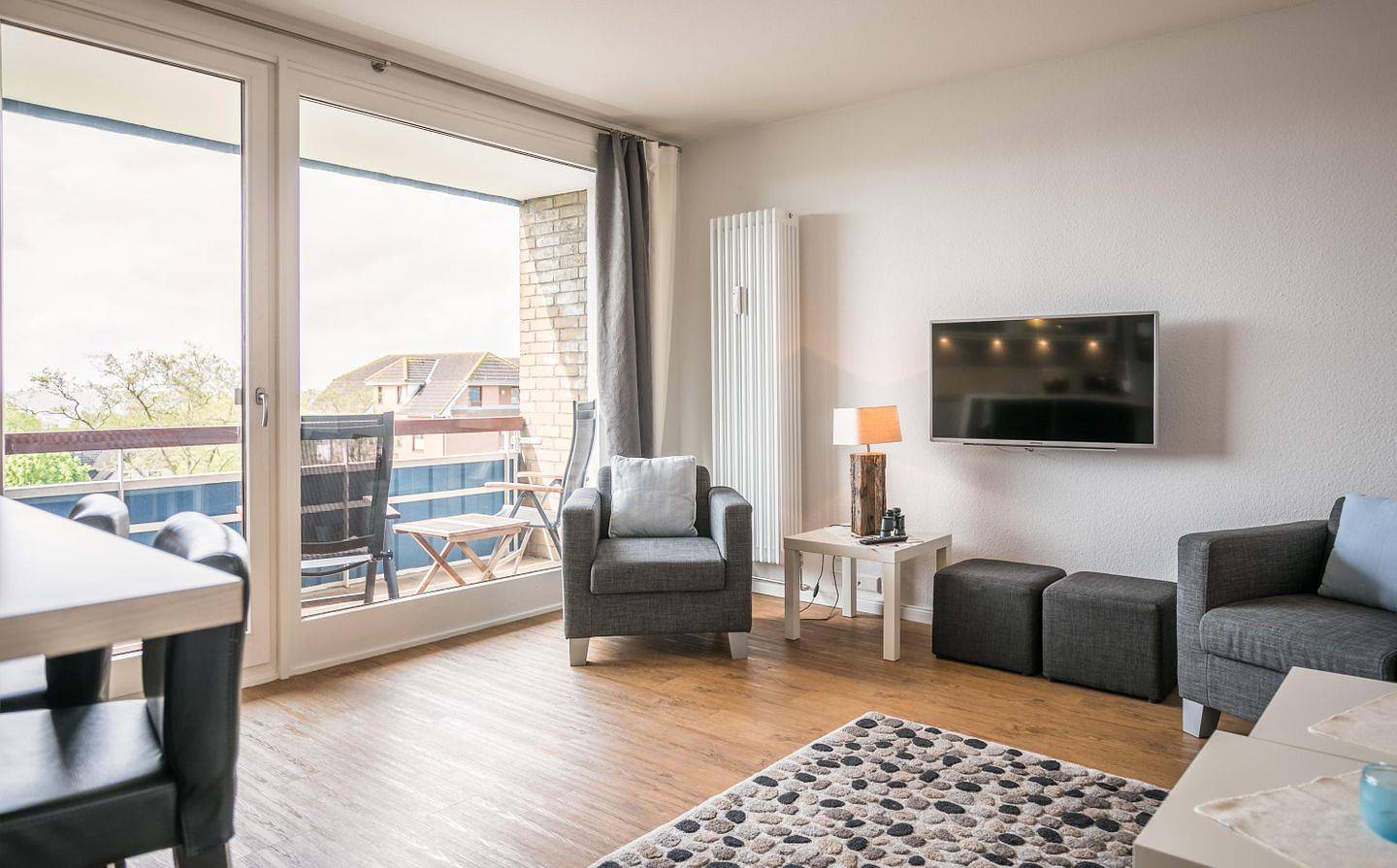 Ganze Wohnung, "Haus Rainer Whg. 44" Schöne Ferienwohnung für 2 Personen, inkl. Wäsche in Hauptstrand Büsum, Dithmarschen