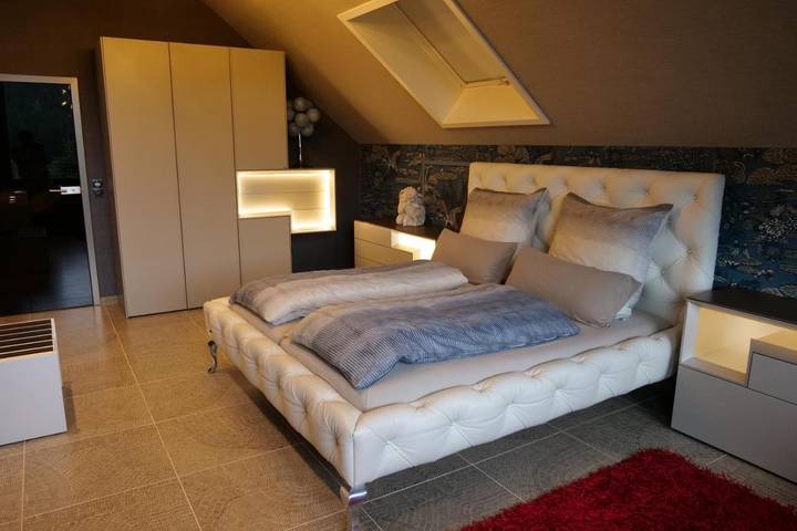 Chambre d’hôte pour 2 personnes, avec piscine et vue ainsi que jardin et sauna