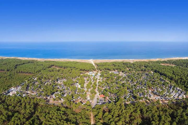 Mobil home pour 6 personnes, avec terrasse à Vendays-Montalivet - 2