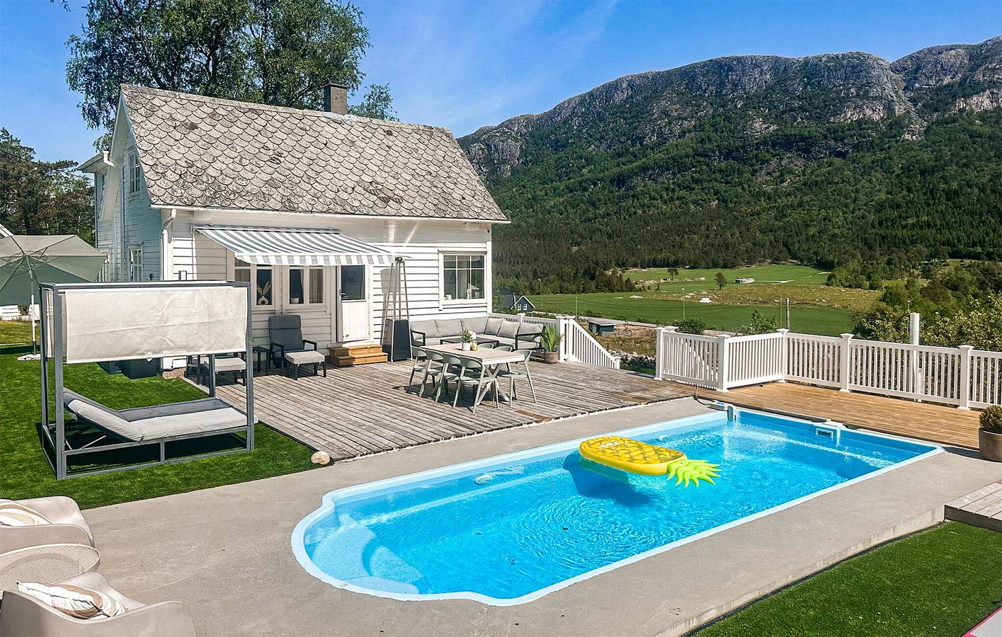 Ferienhaus für 8 Personen mit Garten in Vikebygd, Vindafjord