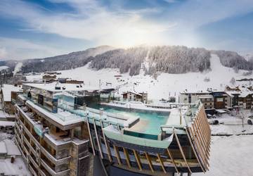 Hotel für 4 Personen, mit Garten und Pool sowie Sauna und Whirlpool, mit Haustier in Leogang