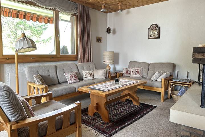 Ganze Ferienwohnung, Ferienwohnung "Haus zur Arve" - 3.5-Zimmerwohnung in Flumserberg, Flums
