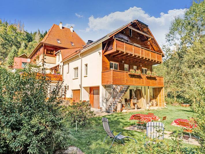 Ferienwohnung für 3 Personen, mit Garten in Masserberg