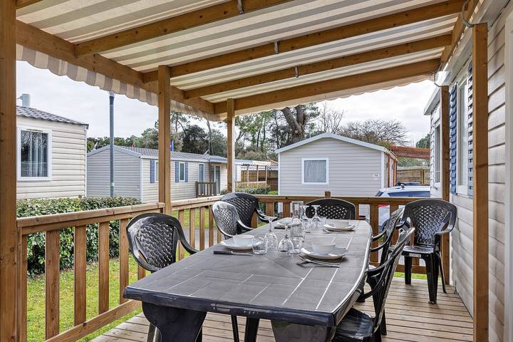 Camping für 6 Personen, mit Garten und Kinderpool, kinderfreundlich in Saint-Jean-de-Monts - 2