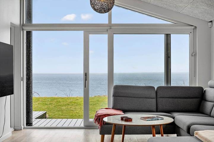 Ferienhaus mit Meerblick für 6 Personen, mit Sauna und Whirlpool sowie Terrasse in Kelstrup Strand - 4