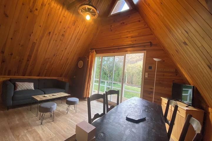 Chalet pour 5 personnes, avec jardin et balcon - 1