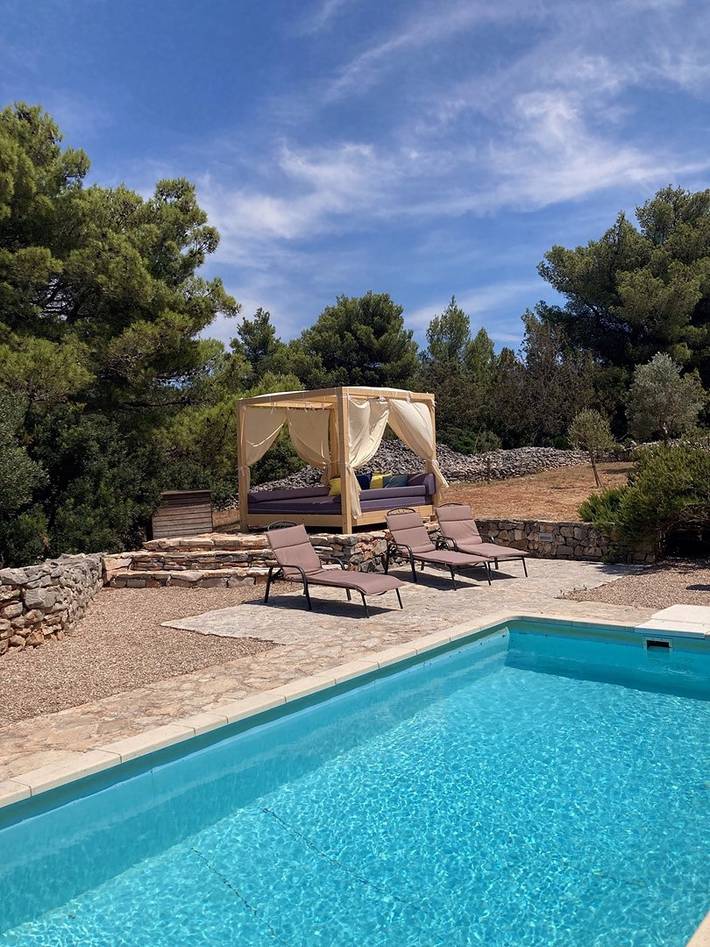 Villa pour 8 personnes, avec jardin et piscine à Stari Grad - 3
