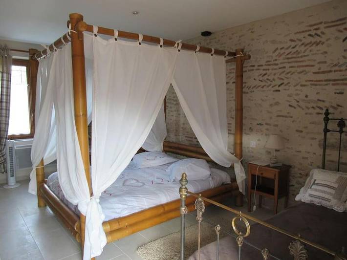 Apartamento de vacaciones para 3 personas, con piscina y jardín - 1