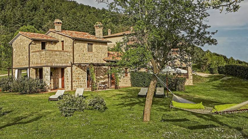 Ferienhaus für 4 Personen, mit Pool und Terrasse sowie Garten, mit Haustier in Roccalbegna - 2
