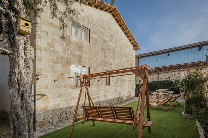 Finca 'El Cedro' mit Bergblick, privater Terrasse und Wlan in Abejar, Soria Provinz