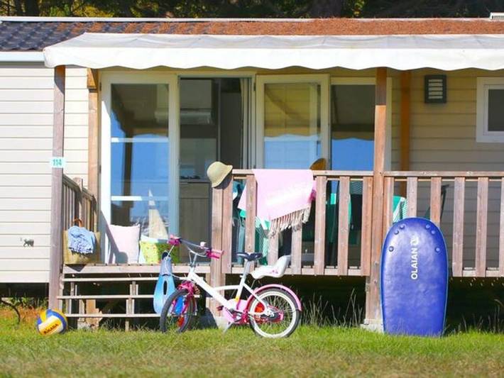 Camping Les Chênes Verts - Mobilhome 4 personnes - TV in Meschers-sur-Gironde, Région de Rochefort