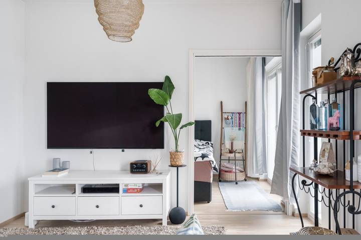 Ganze Wohnung, Bright & Modern 1Br Apt in Mall of Tripla in Helsinki, Uusimaa