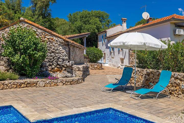 Villa für 6 Personen, mit Garten und Pool, kinderfreundlich auf Krk - 4