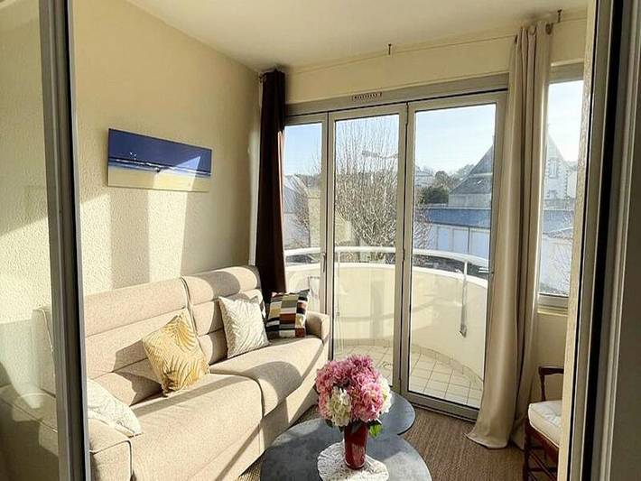 Gîte pour 2 personnes, avec balcon, adapté aux familles dans Dahouët - 4