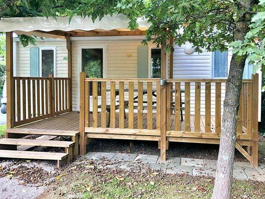 Camping L'Ambois - Mobilhome 4 personnes - B - Mobile-home 2 ch. Confort - Samedi 4 pers. in Mouilleron-le-Captif, Vallée de la Loire