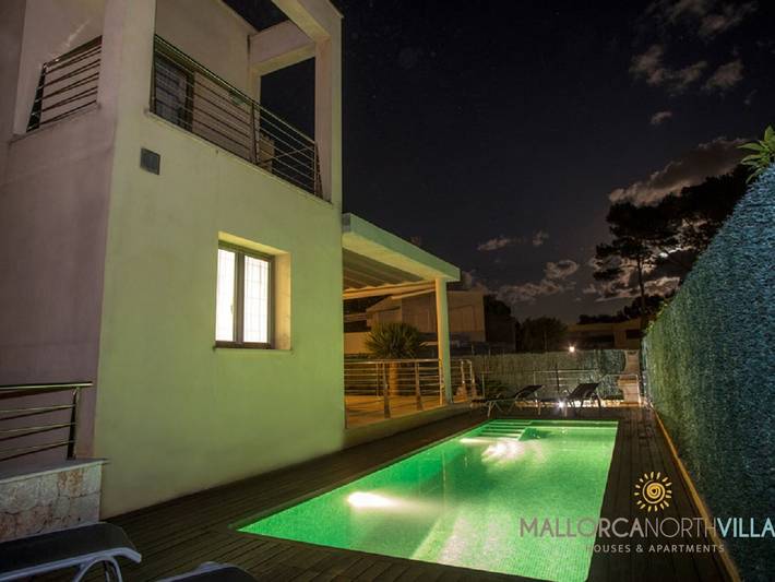 Villa mit pool für 6 Personen, mit Terrasse in Playa de Muro - 2