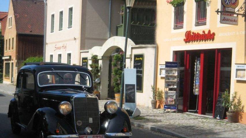 Ferienwohnung für 6 Personen, mit Sauna und Garten sowie Whirlpool in Radebeul