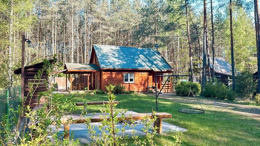 Dom dla 12 osób, z Jacuzzi i Ogród oraz Sauna na Podlasie