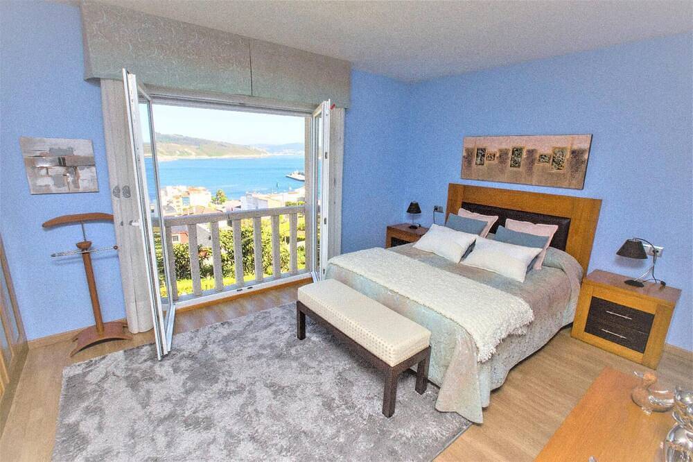 Villa Maruja vistas al mar, terraza y jardín in Corme, Puenteceso