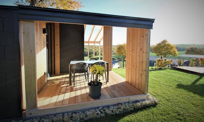 Chalet voor 4 personen, met Balkon/Terras en Terras in Zuid-Limburg