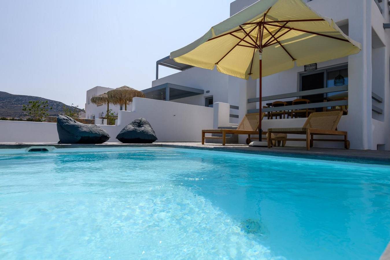 Villa « Evi » avec piscine privée, Wi-Fi et climatisation in Kastraki (Naxos), Cyclades