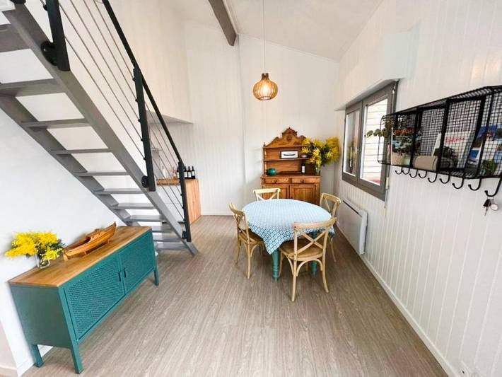 Chalet pour 6 personnes, avec balcon ainsi que jardin et vue au Cap Ferret - 3