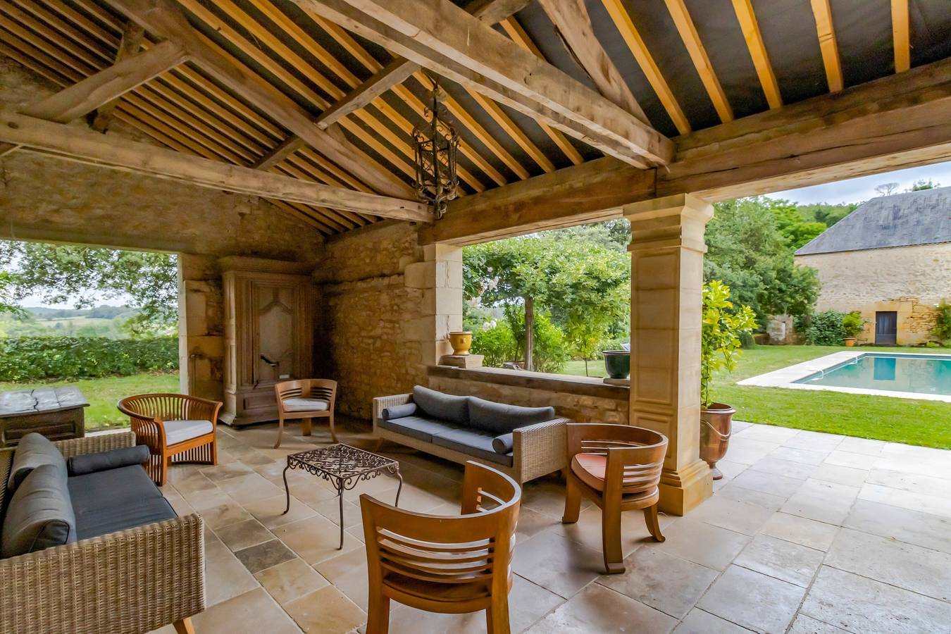 Villa 'La Borie' con piscina privada, terraza y jardín privados in Domme, Périgord Noir