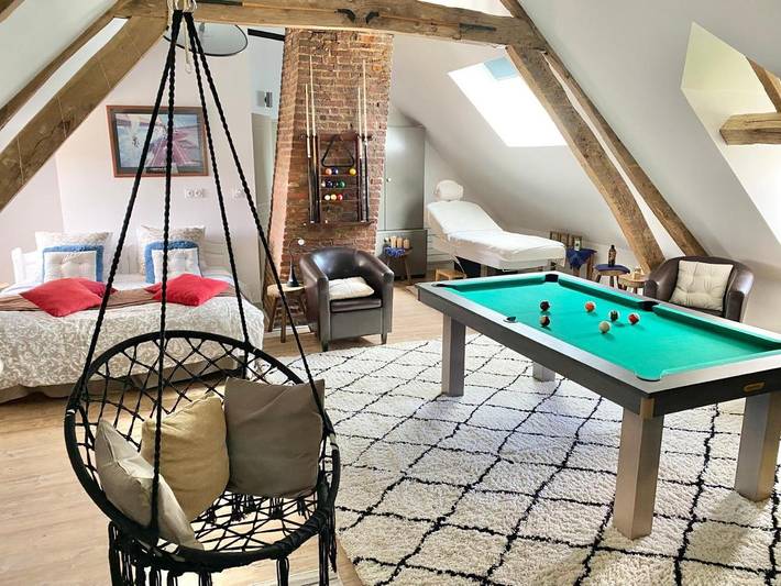 Appartement de vacances pour 2 personnes, avec jardin et jacuzzi