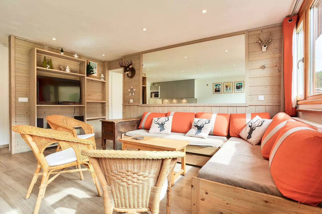 Appartement entier, 4 Pièces 8/9 pers - Le Makalu -034Ma- Plagne Centre - Wifi in Plagne Centre, La Plagne-Tarentaise