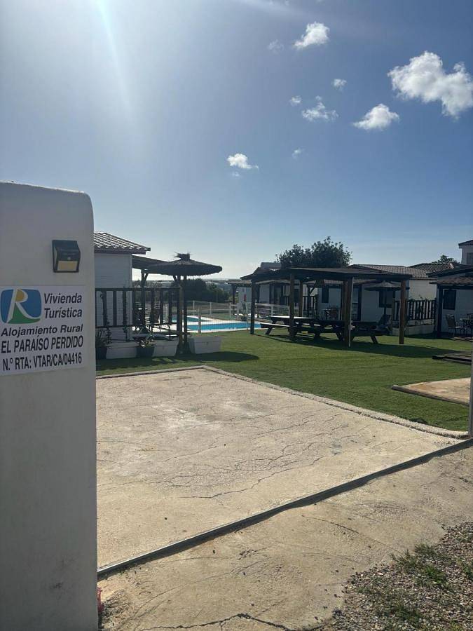 Bungalow per 2 persone, con Terrazza e Giardino nonché Piscina e Panorama a Conil de la Frontera