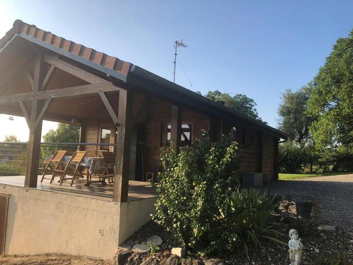 Chalet pour 4 personnes, avec jardin et terrasse
