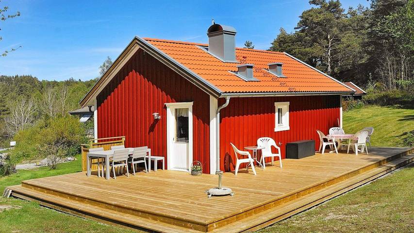 Hus för 4 Personer, med terass i Orust