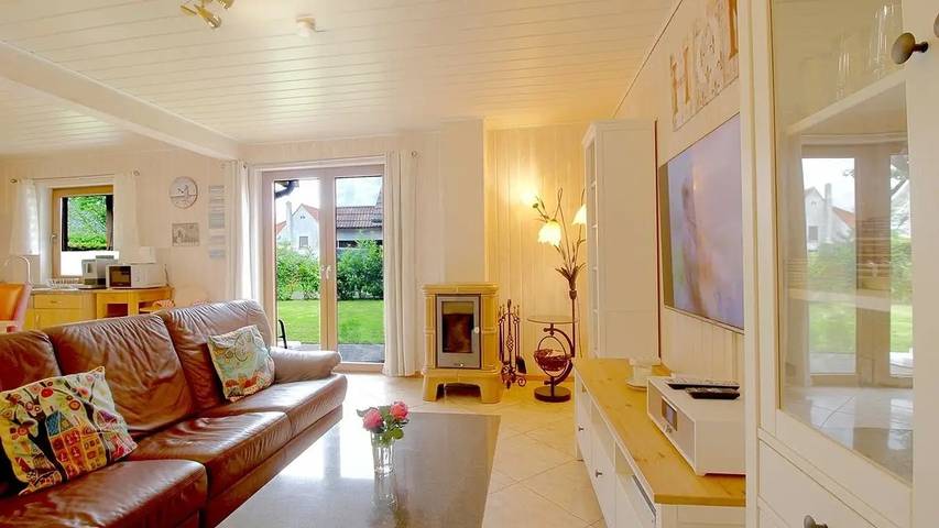 Ferienhaus für 6 Personen, mit Garten und Sauna, mit Haustier in Dorum