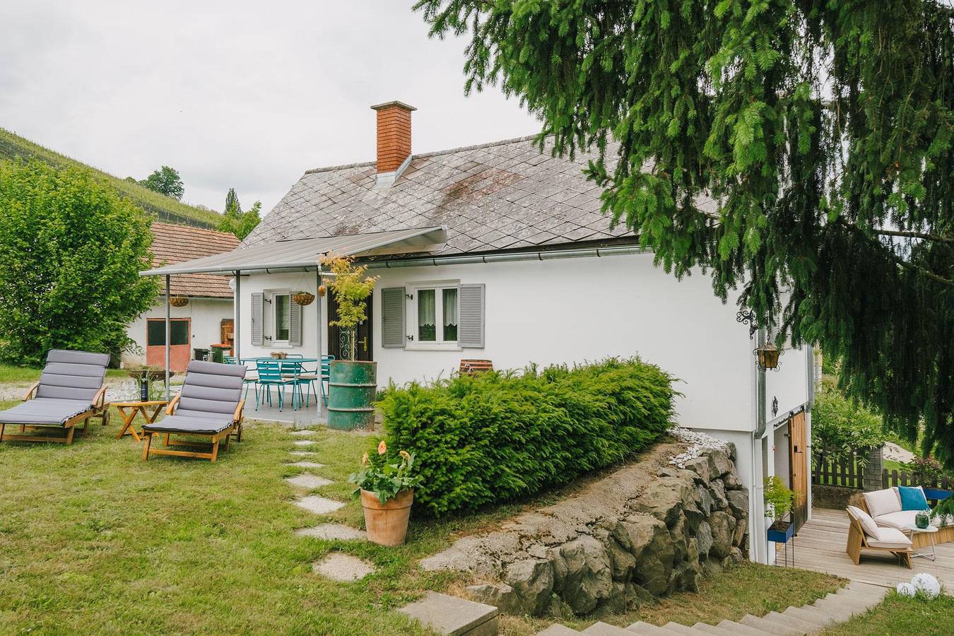 Kellerstöckl am Weinberg &amp; Gewölbe Studio in Südoststeiermark, Sankt Anna am Aigen