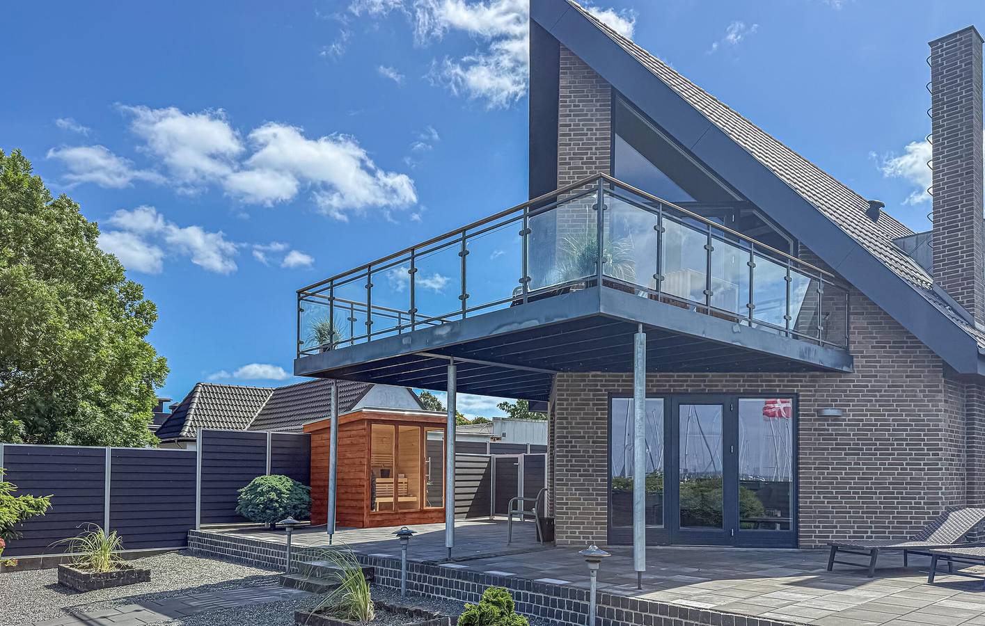 Ferienhaus für 8 Personen mit Sauna in Årøsund, Hadersleben