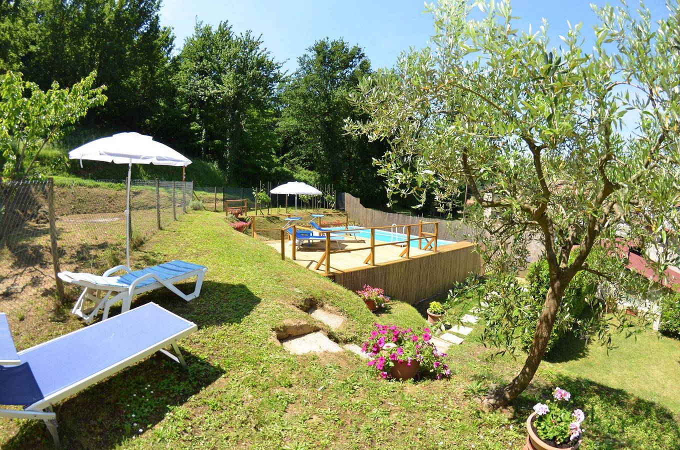 Ferienhaus für 2 Personen mit Pool in Capannori, Lucca Provinz