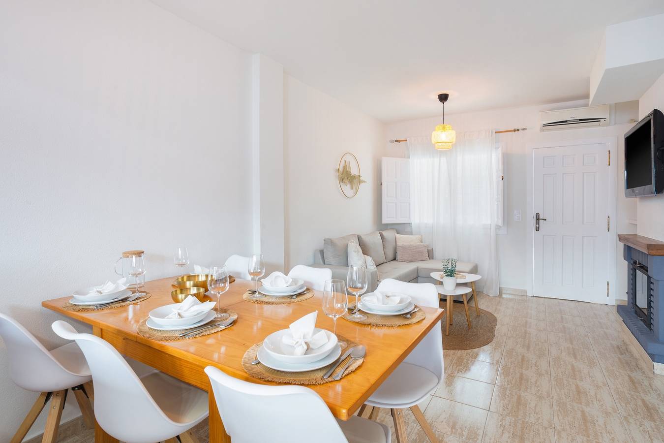 Ferienhaus 'Casa Marítima' mit privater Terrasse, Wi-Fi und Klimaanlage in el Verger, Costa Blanca