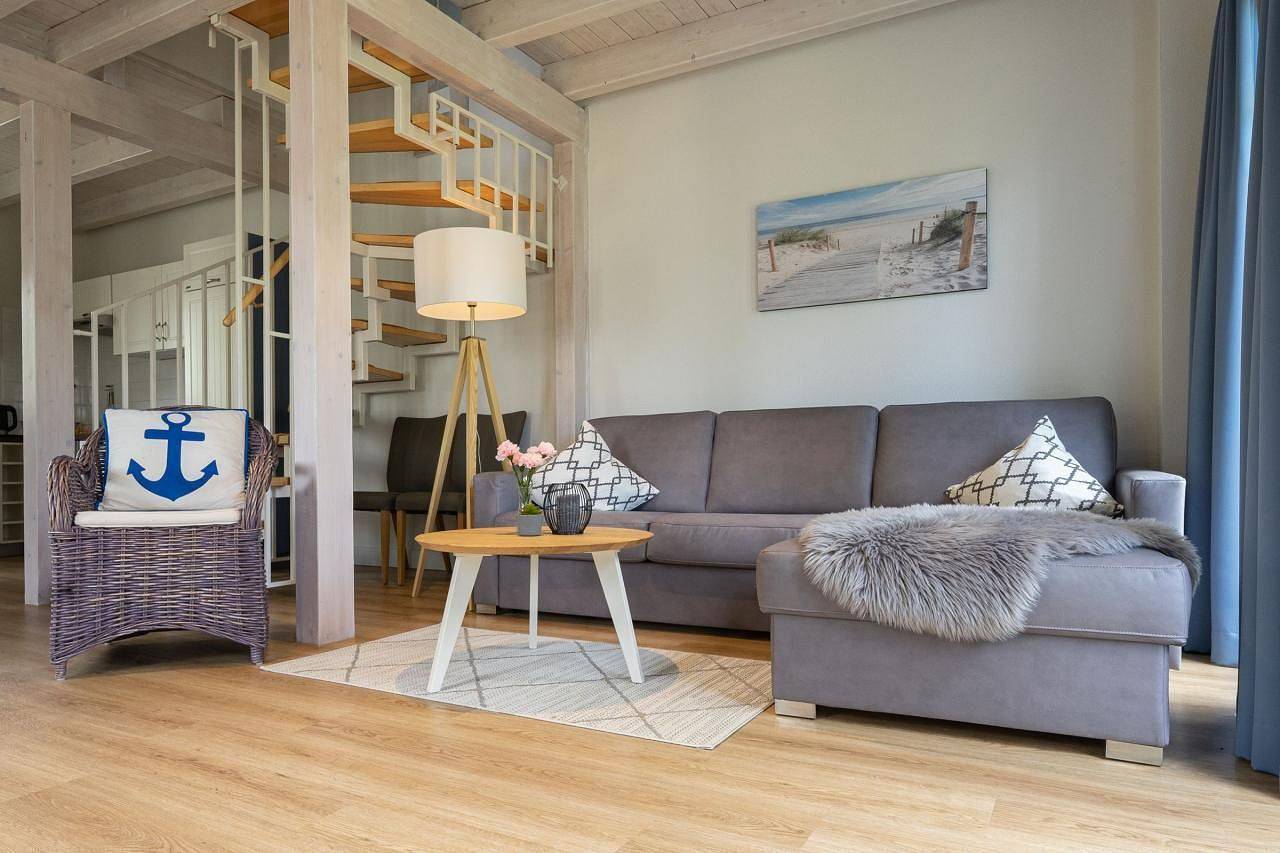 Ferienhaus Darß 22c im Ostseeferienpark Seepferdchen mit Terrasse und Garten in Ostseebad Nienhagen, Nienhagen